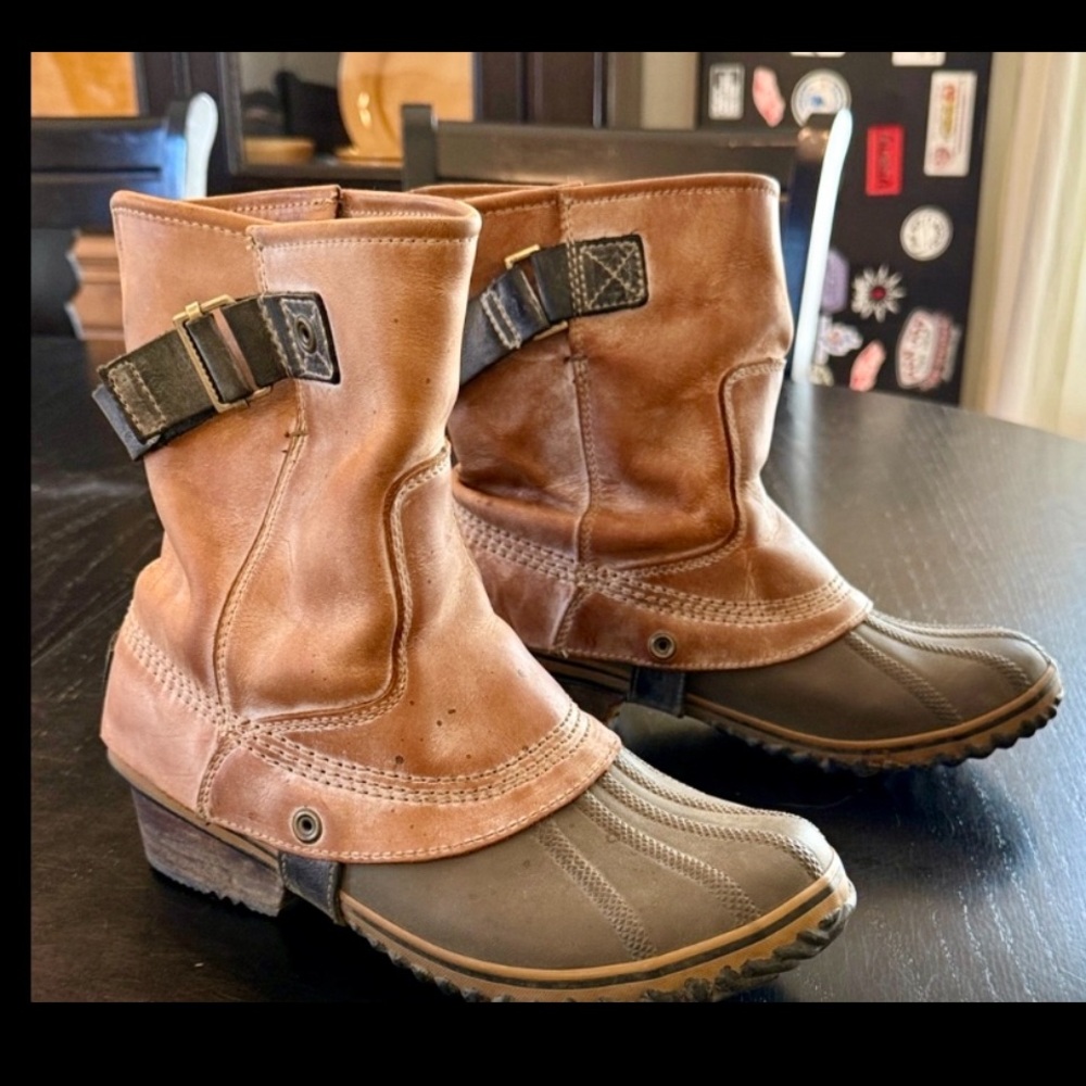SOREL SLIMPACK SLIM SHORT 
ELK 9.5